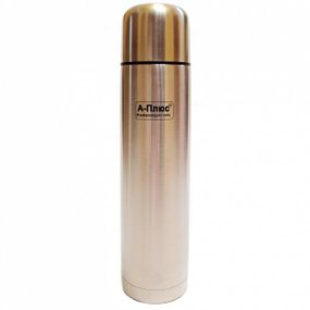 Термос из нержавеющей стали A-PLUS FL 1754 1000 ml с чехлом