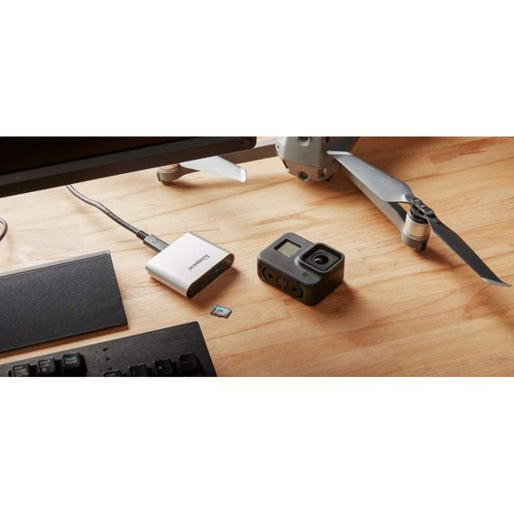 Считыватель флеш-карт Kingston Workflow Dual-Slot microSDHC/XC UHS-II (WFS-SDC) | Зображення 2