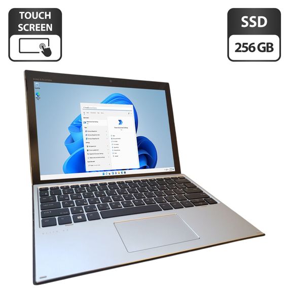 Нетбук-трансформер HP Elite x2 G4 / 12.3" (1920x1080) IPS Touch / Intel Core i5-8365U (4 (8) ядра по 1.6 - 4.1 GHz) / 8 GB DDR3 / 256 GB SSD / Intel UHD Graphics / WebCam б/у