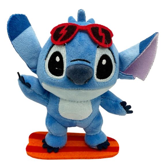 Дитяча м'яка іграшка брелок "Стіч серфер" ST-KEY-3, 13 см