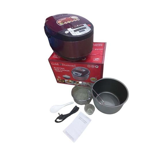 Мультиварка з фритюрницею 5Л Gold Diamond TK-08816 (43697-TK 08816_1063) | Зображення 2