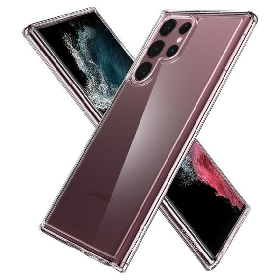 Чехол SGP Ultra Hybrid для Samsung Galaxy S24 Ultra Прозрачный | Зображення 1
