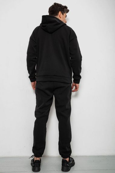 Спортивный костюм мужской на флисе., цвет черный, 238R030 | Зображення 3