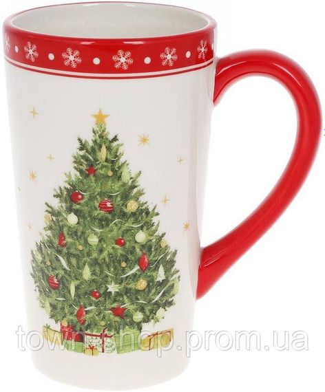 Кружка керамическая "Ёлочка" 580мл BD-DM754-X