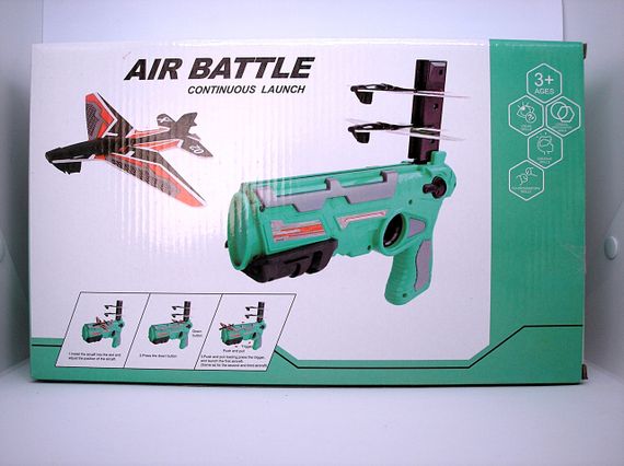 Пістолет дитячий стріляючий літаками катапульта запускалка Air Battle | Зображення 4