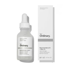 Сироватка для обличчя з ніацинамідом і цинком the ordinary niacinamide 10% + zinc pca 1%