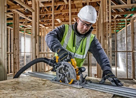 Пила дискова акумуляторна DeWalt без АКБ та ЗП DCS572NT | Зображення 1