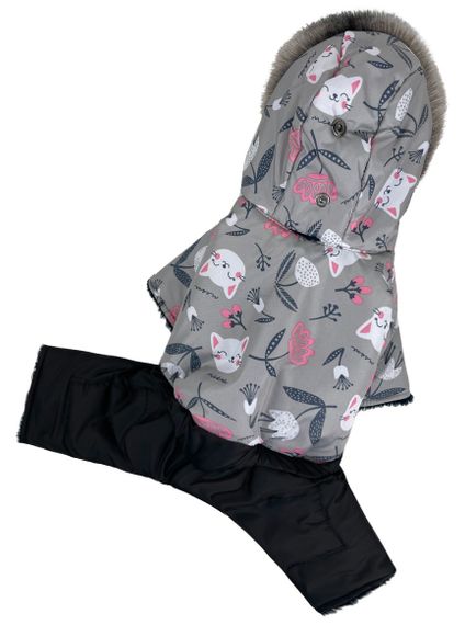 Зимовий комбінезон на хутрі котики AM-24 | Зображення 1