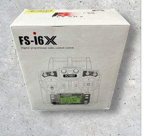 RC Аппаратура радиоуправления "пульт+приемник" с функцией симулятора Flysky FS-I6X Mode2 с X6B приемником RC-0
