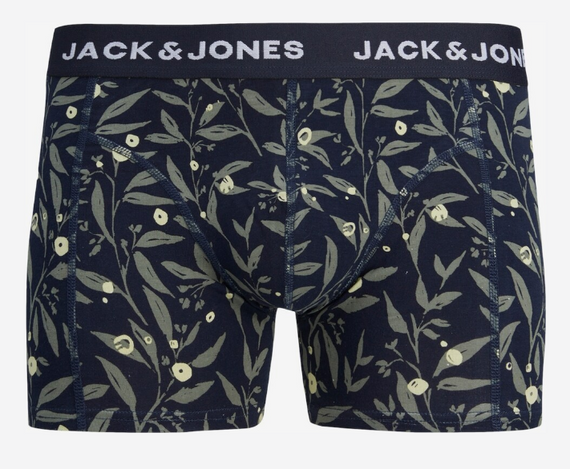 Набір чоловічих трусів боксерів Jack & Jones ADDITIONAL 3 шт в наборі | Зображення 1