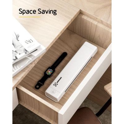 Принтер чеков UKRMARK M08-WT А4, Bluetooth, USB, белый (900883) | Зображення 1