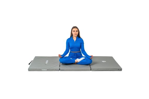 Матрац гімнастичний THUNDER MG-03, 197 х 90 х 5 см, сірий (MG-03-GREY) | Зображення 4