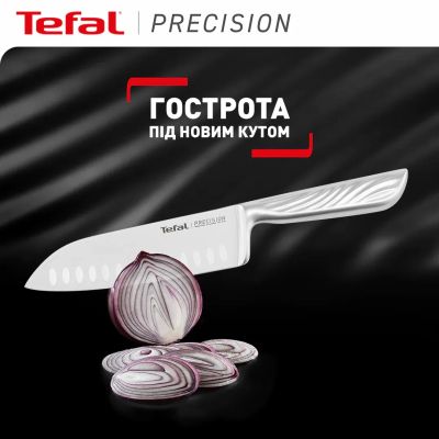 Кухонний ніж Tefal Precision 16.5см, нержавіюча сталь (K2891124) | Зображення 8