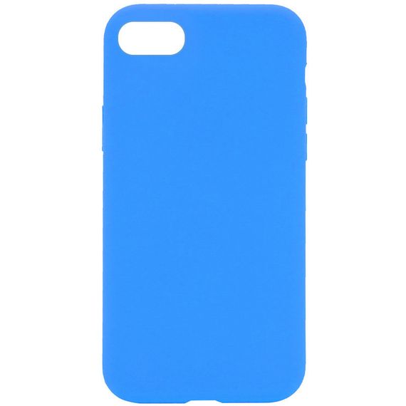 Чохол Silicone Case Full Protective (AA) NO LOGO для Apple iPhone 6/6s (4.7") Блакитний / Blue