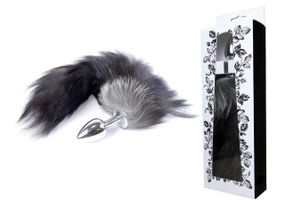 Анальная пробка - Fox Tail Black 2XL Sex Aura