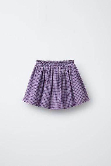Підліткова спідниця-шорти для дівчинки Zara 156 см Бузкова (26021006E) | Зображення 1