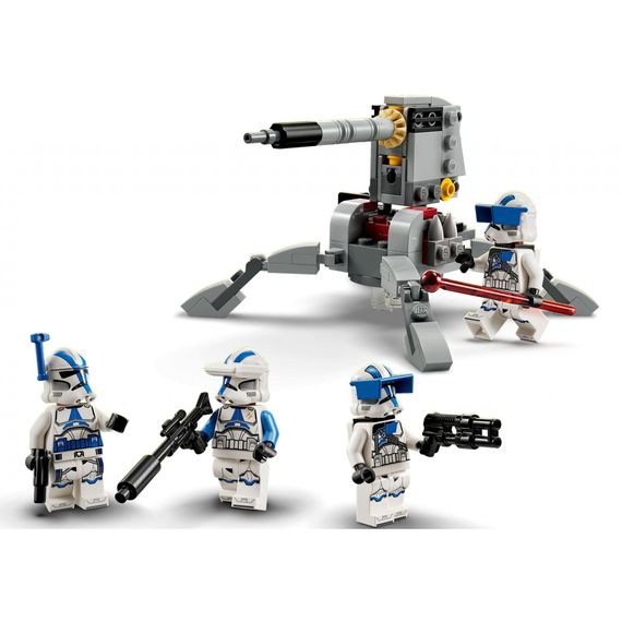 Конструктор LEGO Star Wars Бойовий загін бійців-клонів 501-го легіону 119 деталей (75345) | Зображення 3