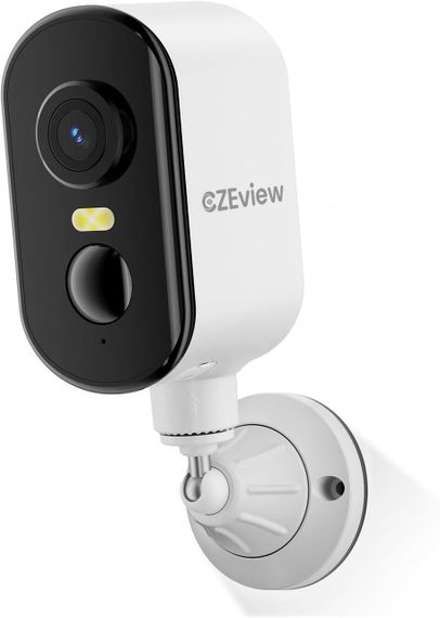 Вулична камера відеоспостереження WiFi бездротова з акумулятором 2K 3MP IP65 виявлення руху нічне бачення двосторонній звук