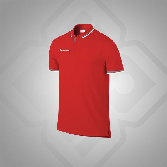 Поло BestTeam Club PL-14025 червоне