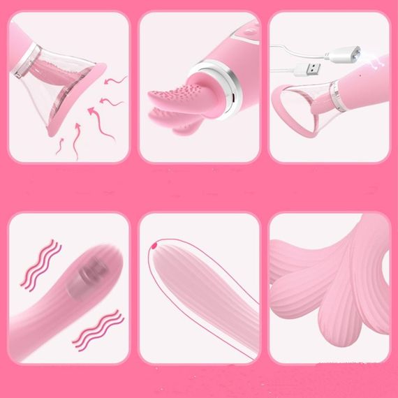 Вакуумний Hi-tech вібратор Mary USB Sex Aura | Зображення 4