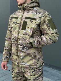 Куртка мультикам MILITARY зима