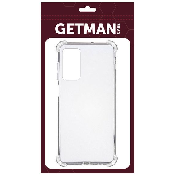 TPU чохол GETMAN Ease logo посилені кути для Nokia G22 Безбарвний (прозорий) | Зображення 1