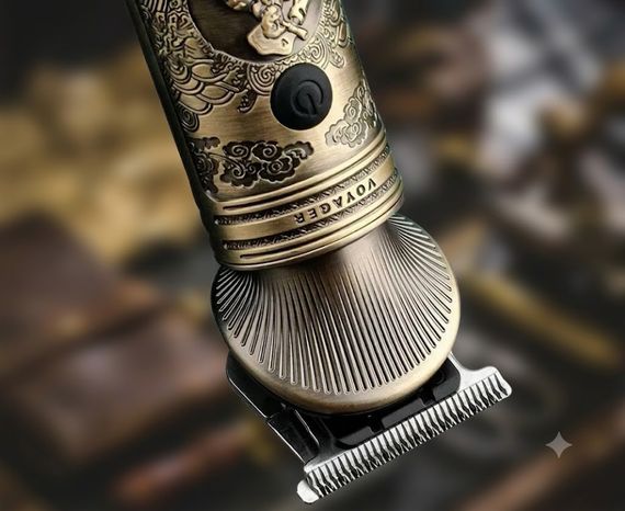 Тример для стрижки бороди та вусів AND V-106 / Набір для стрижки / Акумуляторний тример | Зображення 1