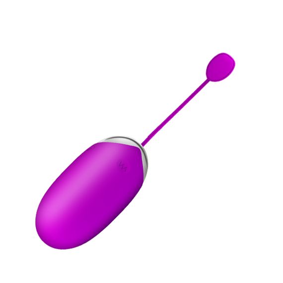 Віброяйце - Pretty Love Abner Vibrating Egg Purple (App) | Зображення 7