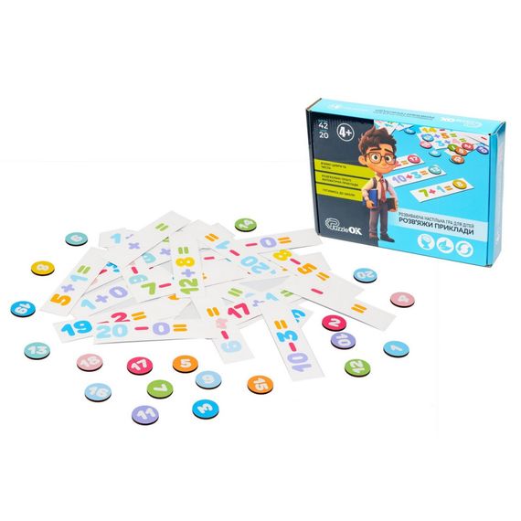 Развивающая настольная игра "Реши Примеры" Puz-22927 | Зображення 3