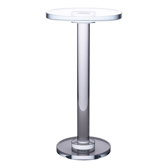 Тортовница стеклянная на ножке 12×23 см круглая стойка для торта, капкейков HP-4-67S | Зображення 2