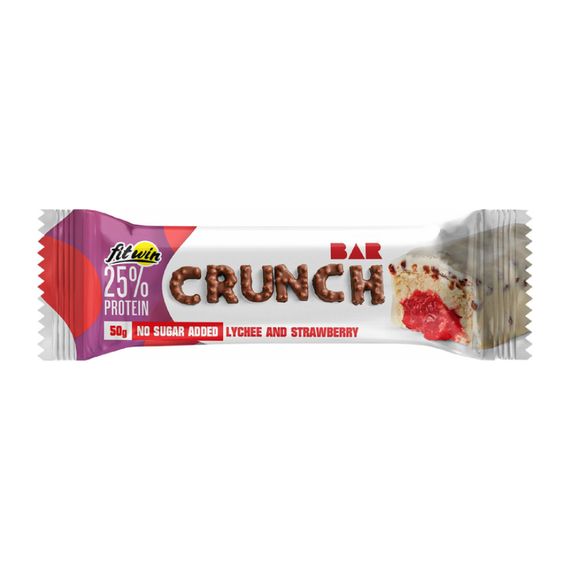 Crunch Bar - 12x50g (Lychee and Strawberry)