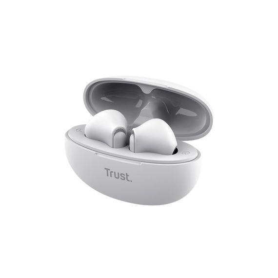 Навушники Trust TWS Yavi Earphones BT 5.3, ENC, SBC, Mic, Білий (25173_TRUST) | Зображення 2