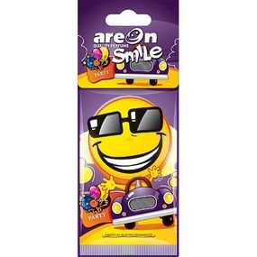 Освіжувач повітря AREON сухий листок Smile Dry Black Cristall