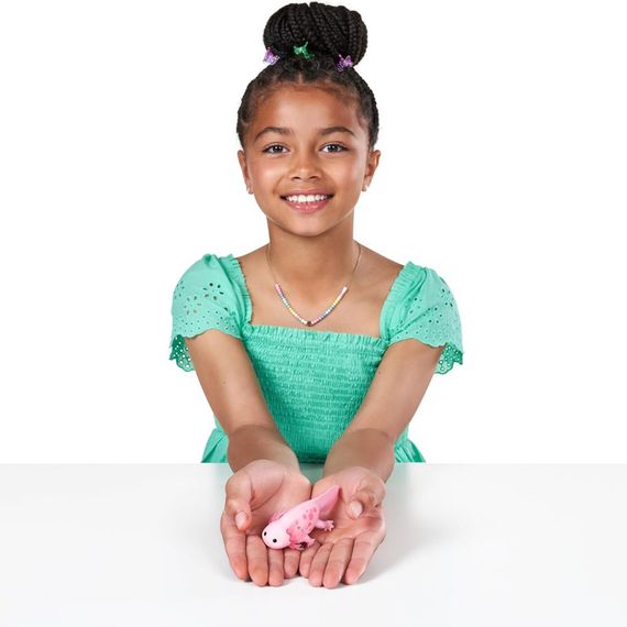 Интерактивная игрушка Аксолотль Pets & Robo Alive 9556A, розовый | Зображення 4