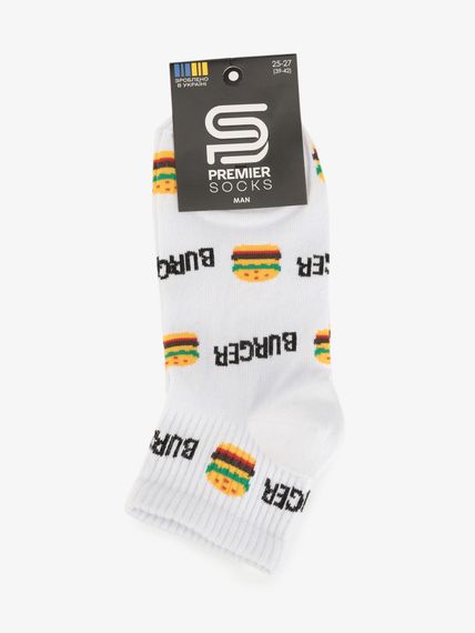 Шкарпетки чоловічі 670 39-42 Білий shop (4820203391202) | Зображення 2