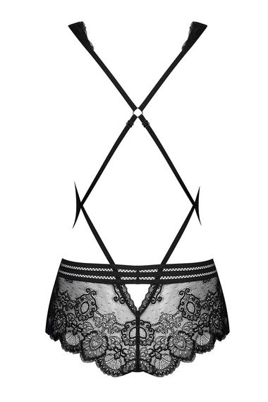 Боді Obsessive 853-TED Чорний S/M | Зображення 3
