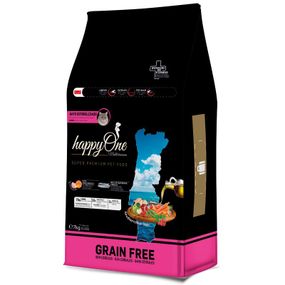 Корм happyOne Mediterraneum Sterilized Cat Fresh Sardine сухий зі свіжою сардиною для стерилізованих котів 7 кг