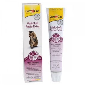 Паста GimCat Every Day Malt-Soft Paste Extra для котів для виведення шерсті зі шлунку 20 г