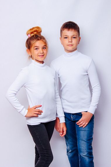 Водолазка дитяча Носи своє 140 Білий (p-3120-124460) | Зображення 4