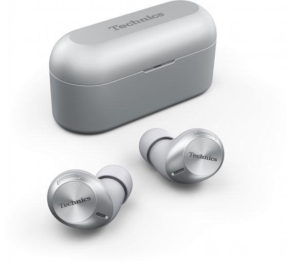 Навушники Technics EAH-AZ40G-S TWS JustMyVoice™ IPX4 Сільвер | Зображення 1