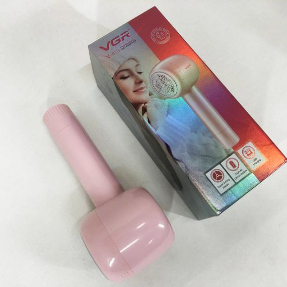 Машинка для видалення катишків VGR V-813, машинка для видалення катишків хороша. Колір: рожевий | Зображення 7