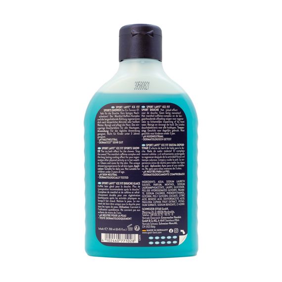 Гель для душу з охолоджуючим ефектом Sport Lavit Ice Fit 250 ml  (77102) | Зображення 1