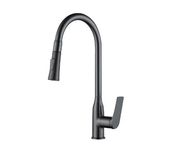 Змішувач для кухні Mixxus Premium DERBY 014 (NUT) GRAPHITE (MI6611)