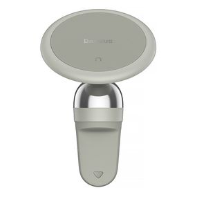 Універсальний автотримач Baseus Magnetic (на решітку) creamy-white (SUCC000102)