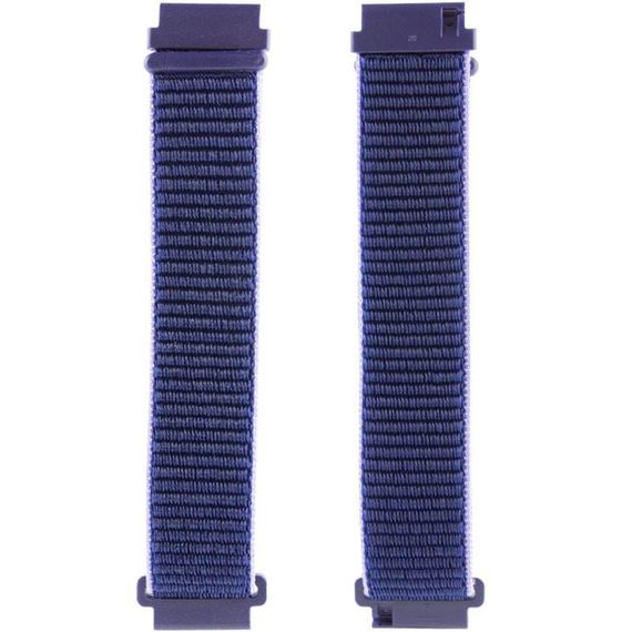 Ремешок Nylon для Smart Watch 20mm Темно-синий / Сиреневый