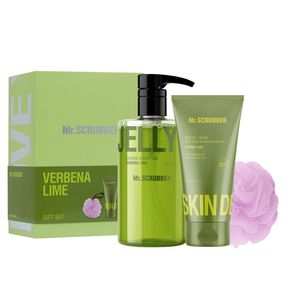 Подарунковий набір Mr. Scrubber Gift Set Verbena Lime