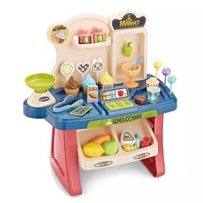 Детский игровой магазин-прилавок 668-72-73с аксессуарами 668-73