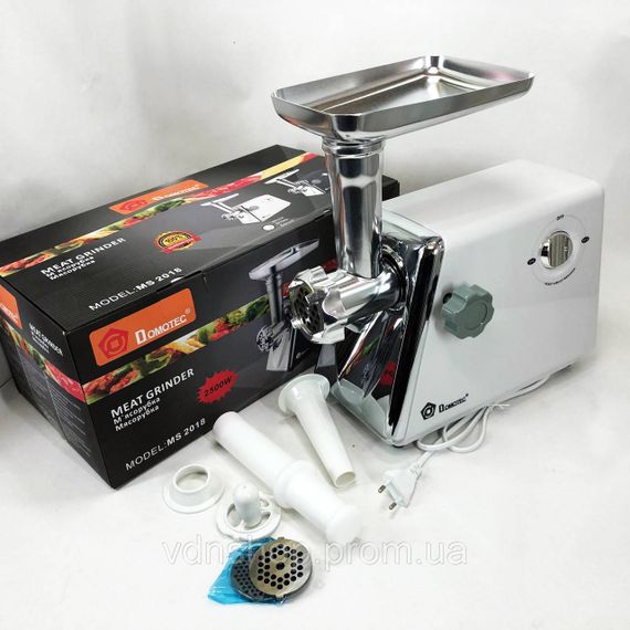 Портативная электрическая мясорубка для дома, Мясорубка для кухни фарша професиональна NU-94 | Зображення 2