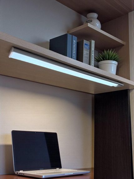 LED світильник L1007-30S з акумулятором 1500mAh, датчиком руху та освітленості, 3 режими світла, магнітний, 300×40×10 мм | Зображення 1