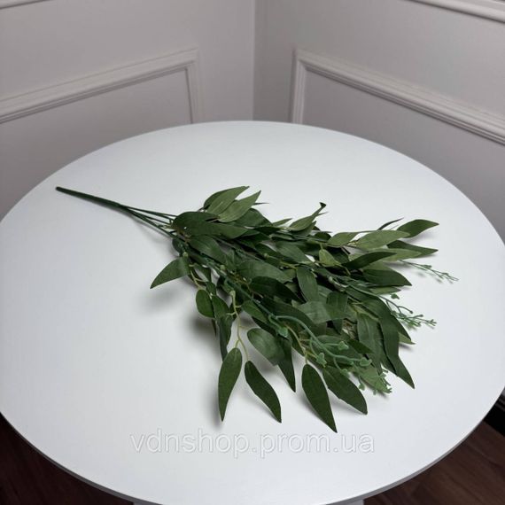 Рускус букет штучний, В-55 см 5шт/уп. Колір: зелений YX-19